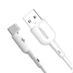 USB data kabl Moxom MX-CB183 3A Type C 1m beli (MS).