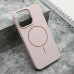Maska / futrola FLEX MagSafe za iPhone 15 Pro Max (6.7) roze (MS).