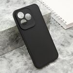 Maska / futrola Soft 3D camera za Huawei Honor 400 Lite crna (MS).