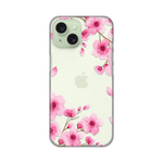 Silikonska maska / futrola print ultra tanka za iPhone 15 Rose flowers.