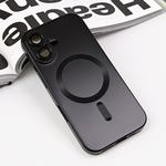 Maska / futrola Magsafe Chrome za iPhone 16 6.1 crna.