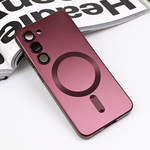 Maska / futrola Magsafe Chrome za Samsung S911B Galaxy S23 5G bordo.