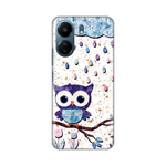 Silikonska maska / futrola print ultra tanka za Xiaomi Redmi 13C Owl.
