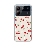 Silikonska maska / futrola print za ZTE Blade A54 Cherry and Flowers.