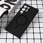 Maska / futrola Magsafe Pure color za Samsung S928B Galaxy S24 Ultra crna.