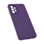 Silikonska maska / futrola Teracell Giulietta za Samsung A325 Galaxy A32 4G EU mat tamno ljubicasta.