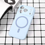 Maska / futrola Magsafe Pure color za iPhone 17 Pro svetlo plava.