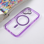 Maska / futrola Magsafe Color Pop za iPhone 17 6.3 ljubicasta.