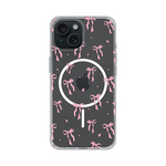 Maska / futrola print Magsafe za iPhone 15 Cute Bows.