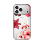 Maska / futrola print Magsafe za iPhone 17 Pro Max 6.9 Hibiscus.