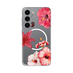 Maska / futrola print Magsafe za Samsung S911B Galaxy S23 Hibiscus.