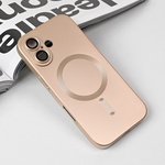 Maska / futrola Magsafe Chrome za iPhone 17 6.3 zlatna.