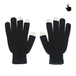 Rukavice za touch screen RY M (22cm) crno bele.
