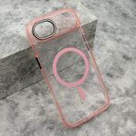 Maska / futrola COLOR RING MagSafe za iPhone 17 Air roze (MS).