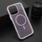 Maska / futrola CRYSTAL MagSafe za iPhone 16 Pro Max (6.9) ljubicasta (MS).
