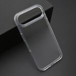 Maska / futrola COLOR frame za iPhone 17 Air srebrna (providna) (MS).