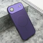 Maska / futrola COLOR METAL MagSafe II za iPhone 17 Air ljubicasta (MS).