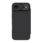 Maska / futrola NILLKIN QIN Pro za iPhone 17 Air crna (MS).