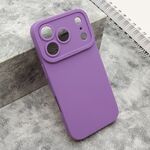Silikonska maska / futrola Pro Camera za iPhone 17 Pro ljubicasta (MS).