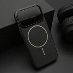 Maska / futrola PURE mat MagSafe za iPhone 17 Pro crna (MS).