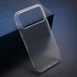 Silikonska maska / futrola CLEAR za iPhone 17 Pro Max (6.9) providna (big camera) (MS).
