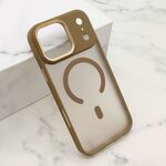 Maska / futrola SILKY MagSafe II za iPhone 17 Pro Max (6.9) braon (MS).