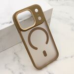 Maska / futrola SILKY MagSafe II za iPhone 17 Pro zlatna (MS).