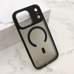 Maska / futrola SILKY MagSafe II za iPhone 17 Pro Max (6.9) crna (MS).