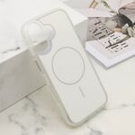 Maska / futrola AMBER RING MagSafe za iPhone 17 bela (MS).