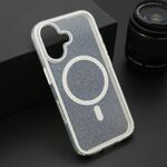 Maska / futrola CRYSTAL MagSafe za iPhone 16 (6.1) bela (MS).