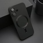 Maska / futrola ELEGANT MAGSAFE za iPhone 17 crna (MS).