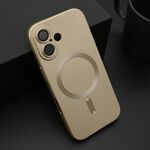 Maska / futrola ELEGANT MAGSAFE za iPhone 17 zlatna (MS).