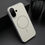 Maska / futrola CHROME MagSafe za iPhone 17 bela (MS).