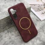 Maska / futrola LUX ultra tanka MagSafe za Samsung A166 Galaxy A16 5G bordo (MS).