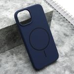 Maska / futrola FLEX MagSafe za iPhone 14 (6.1) plava (MS).