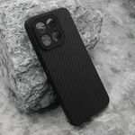 Silikonska maska / futrola CARBON LIGHT za Huawei Honor X6c crna (MS).