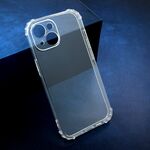 Silikonska maska / futrola CRASHPROOF za iPhone 15 Providna (MS).