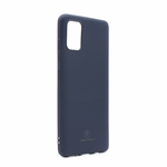 Silikonska maska / futrola Teracell Giulietta za Samsung A515F Galaxy A51 mat tamno plava.