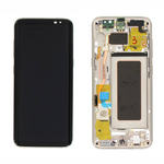 LCD displej za Samsung G950/Galaxy S8 + touchscreen + frame Gold Service Pack original/GH97-20457F.