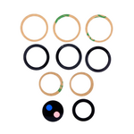 Staklo kamere za Samsung G998 Galaxy S21 Ultra Crno.