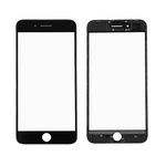 Staklo touchscreen-a + frame + OCA za Iphone 8 Plus Crno (Crown Quality).