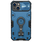Maska / futrola Nillkin CamShield Armor Pro Magnetic za iPhone 14 plava.