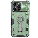 Maska / futrola Nillkin CamShield Armor Pro Magnetic za iPhone 14 Pro Max 6.7 zelena.