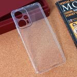 Torbica Silikonska maska / futrola ultra tanka za Xiaomi Poco F5 providna.