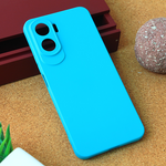 Silikonska maska / futrola Teracell Giulietta za Huawei Honor 90 Lite mat svetlo plava.