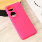 Silikonska maska / futrola Teracell Giulietta za Huawei Honor X7b mat pink.