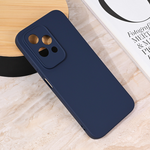 Silikonska maska / futrola Teracell Giulietta za Huawei Honor 200 Lite mat tamno plava.