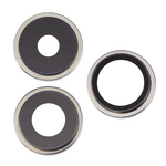 Staklo kamere za Iphone 15 Pro beli Titanium OEM.