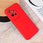Silikonska maska / futrola Teracell Giulietta za Huawei Honor 200 Lite mat crvena.