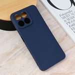 Silikonska maska / futrola Teracell Giulietta za Huawei Honor 200 Smart/Honor X7c mat tamno plava.